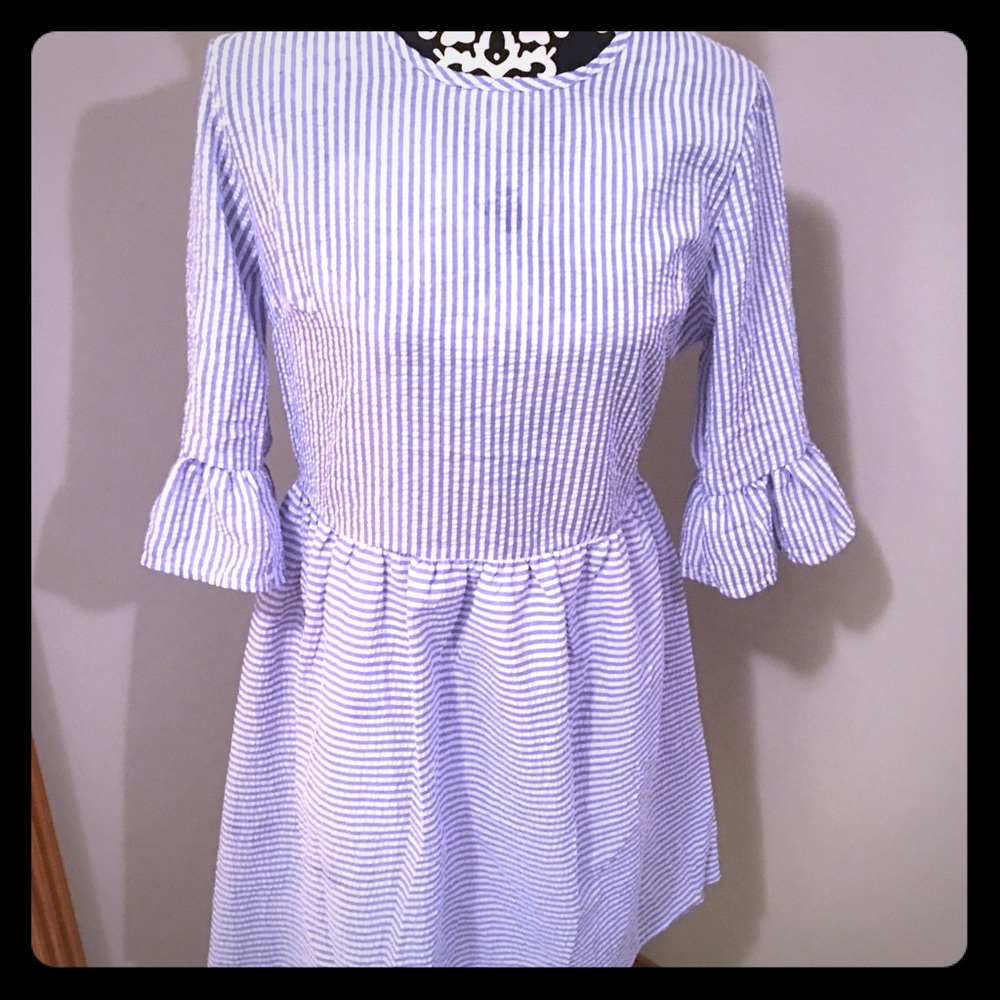 Seersucker dress NWT boutique purchase